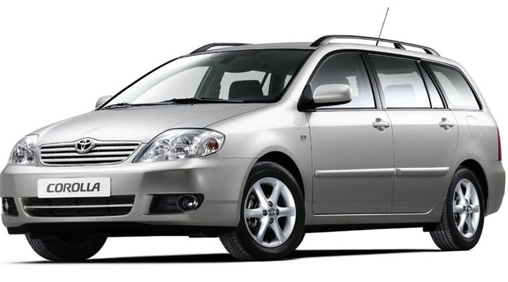 Toyota Corolla kombi 2002-2007 lyžiny